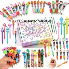 HOOLYUK Multicolor Pens In One 4-In-1 Pens,Back To School Party Favor,Fun Holiday Birthday Gifts,Goodie Bag Stuffers,Classroom Room Decor -Assorted Varieties - Multicolor - View 8