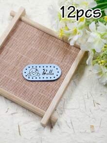 12/24/48pcs Custom Name Labels,Personalized Name Labels,Customized Labels,Customizable Birthday Gifts,Name Tags,Suitable For Sewing On Garments,Quilts,Backpacks,Hats,Birthday Gifts,Anniversaries,Friends,Mother,Family - Style a - View 15