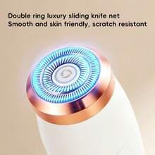 Rechargeable Lady Shaver Hair Remover Women Razor Cordless Facial Hair Remover Machine Bikini Trimmer Leg Electric Razor - Multicolor - View 7