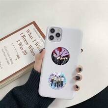 500pcs/Roll CORTI/S Roll Stickers Round Cartoon Portrait Seal Stickers Scrapbook DIY Collage Material Gift Box Packaging Decorative Stickers K-Pop Fan Support Merchandise Birthday Gift For Best Friend - Multicolor - View 6