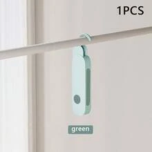 1PC Foldable Clothes Hanger With Adjustable Support Board, Portable Design, Suitable For Short Sleeve, Shirts, Travel, Business Trip, Hotel Use, Multi-Functional Drying Rack - Multicolor - View 10