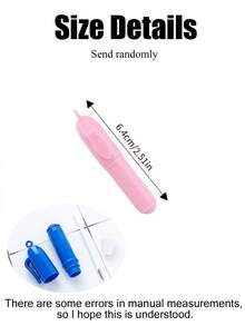 12pcs Random Color Cute Cartoon Mini Ballpoint Pens/Notebook Set - Mini Perforated Ballpoint Pens With Bead Chain Pendant, Perfect For Party Favors, School, Office, Classroom Prizes, Birthday Gifts, Delightful Multi-Color Stationery Pen Set, Multi-Color Short Ballpoint Pens With DIY Chain, Plastic Ballpoint Pens, Portable Pocket Pens For Office And Students - Multicolor - View 3