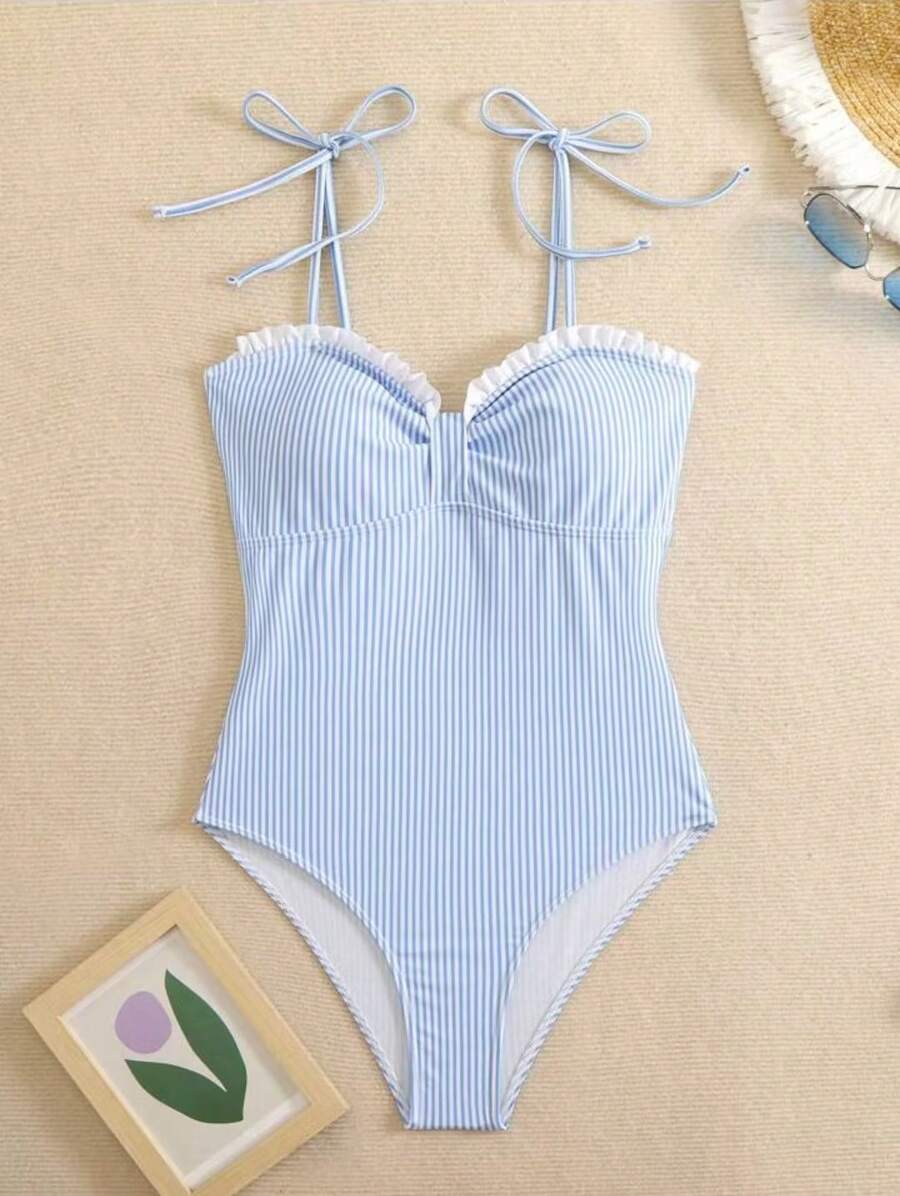 Women Swimming & Diving Suit - Blue - View 1