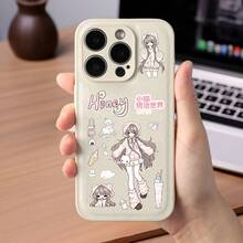 8pcs Pink Mist Girl Diary Cut-Out Stickers, Japanese Retro Cute Packaging Material, Waterproof Decorative Stickers - Multicolor - View 4