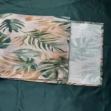 1 件热带棕榈叶桌旗 - 涤纶材质,长方形,适用于厨房、餐厅装饰、派对和家居装饰 - 彩色 - 查看 6