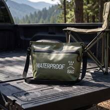 Waterproof Outdoor Crossbody Bag With Adjustable Shoulder Strap, Zipper Travel Storage Pouch For Camping, Hiking, Fishing And Beach - Multicolor - View 3