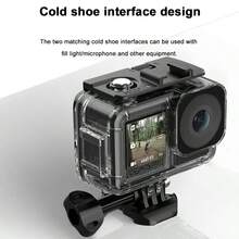 60M Diving Waterproof Protective Housing Shell, Anti‑Fog Dive Case For D*I Osmo Action 5 Pro, Action 4, Action 3, Underwater Shooting Camera Accessories - View 4