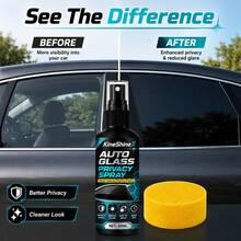 30ml Car Glass Privacy Spray, Reduces External Visibility And Protects Privacy. Anti-Glare Fast-Film For Car Windows. Provides Interior Protection And Modification Service For Car Owners. Car Window Privacy Protection Spray Product - Black - View 2