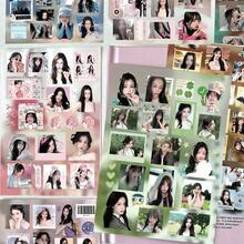8pcs Yu Shiqie Film Stickers, Cute Inner Entertainment Star Pomegranate Planner Stickers, Waterproof - Multicolor - View 3
