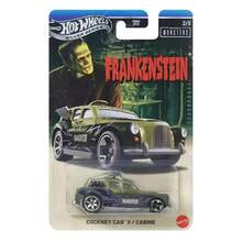 1:64 Diecast Model Car, Mattel Hot Wheels GDG83 Universal Monsters Series,  , Cockney Cab II, Rip Rod, Mummy, Wolf Man, Chevy Panel, Dracula, Collectible Gift Toy - Multicolor - View 9