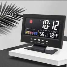 8082t Weather Clock With Color Display, Temperature - 1PC - View 10