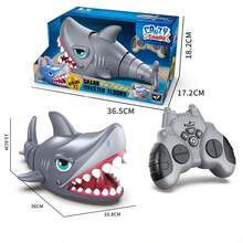 Shark Toy For Kids, Shark Toys For Boys And Girls, Sensory Fidget Toy, Ocean Animal Toy, Party Favors And Goodie Bag Stuffers, Back To School Prize, Halloween And Christmas Gift For Kids - Light Grey - View 2