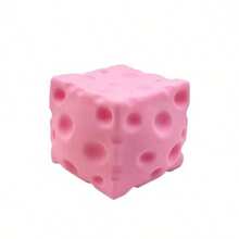 Strawberry Milk Cheese Squishy Slow Rising Stress Relief Toy, Game And Party Favor, Suitable As Gift Or Party Decoration, Gift Bag Filler, Perfect For Family And Friends - Multicolor - View 6
