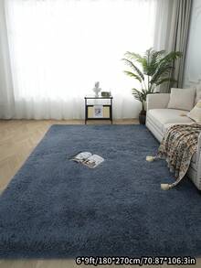 Living Room Rug Soft Fluffy Plush Carpet Bedroom Large Size Plush Rug Non-Slip High Pile Modern Indoor Carpet - Upgrade D35 Gray Long Hair - View 19