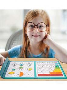 Tablero Magnético de Conteo Matemático para Niños de 3+ Años - Juguete de Aprendizaje de Descomposición de Números & Suma | Regalo STEM Montessori para Preescolares - Multicolor - Ver 7