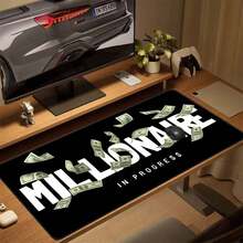 Gaming Mouse Pad – "Million-Dollar" Desktop Design – Stylish Desk Accessory For Gamers And Office Enthusiasts - Mouse Pad - View 5