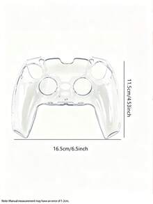 Funda protectora transparente de cristal dividida para mando de juego, carcasa dura a prueba de golpes y caídas, caja protectora para mando de juego de PC, accesorios protectores transparentes multicolor - Ver 3