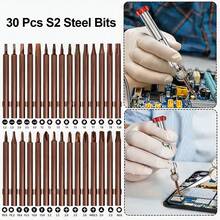 31pcs Precision Screwdriver Bit Set, Torx And Screwdriver Maintenance Tool Kit For IPhone Phone Opening - Screwdriver Set - View 8