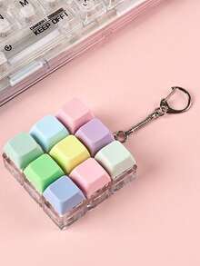 Mini Mechanical Keyboard Keychain Solid Color 9-Grid DIY Stress Relief Button Toy Pendant Creative 9-Grid Fidget Toy Keychain DIY Solid Color Mini Mechanical Keyboard Stress Relief Pendant Creative Solid Color 9-Grid DIY Keychain Mini Mechanical Keyboard Stress Relief Button Toy Pendant Solid Color 9-Grid Stress Relief Button Toy | Mini Mechanical Keyboard DIY Keychain Pendant DIY Creative 9-Grid Mechanical Keyboard Keychain Solid Color Stress Relief Button Small Toy Pendant - Multicolor - View 13