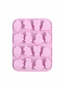 1pc 12 Cavity And 8-Cavity Halloween Cute Ghost Candy Silicone Molds, DIY Baking Chocolate Gummies Ice Pudding Molds, Used For Autumn Halloween Party Dessert Decoration - Multicolor - View 20