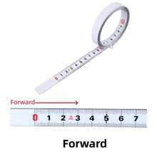 Positive Self-Adhesive Tape Measure, Woodworking T-Shaped Track Tape Measure, Wear-Resistant And Waterproof, Wear-Resistant And Waterproof, Suitable For Oblique Cutting Tracks, Router Table Saws, Measuring Tools - Forward - View 10