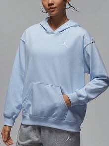 Nike Authentic JORDAN Women's Loose Knit Sweatshirt Pullover HJ1347-407 - HJ1347-407 - View 2