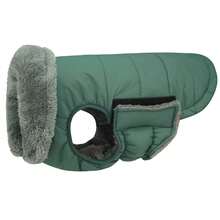 Dog Winter Warm Coat With Soft And Comfortable Thick Fleece Lining, Easy To Put On And Take Off, Suitable For Snow Walking And Cold Weather, Medium To Large Dog Vest - Teal Blue - View 6