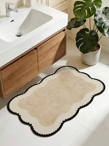 1 buah Keset Serbaguna Tahan Air dan Menyerap, Keset Kamar Mandi/Bak Mandi Motif Polkadot dengan Pinggiran Hitam, Keset Dapur, Keset Kamar Mandi, Karpet Kamar Mandi, Keset Pintu, Keset Kecil, Karpet, Keset Lantai, Dekorasi Rumah, Keset Area, Keset Luar Ruangan, Dekorasi Rumah, Karpet Area, Karpet Kamar Tidur, Karpet yang Dapat Dicuci - MultiWarna - View 14