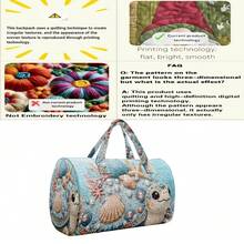 1 buah Tas Tote Motif Fantasi Lautan, Dekorasi Lautan, Penyu, Karang, Kerang, Mutiara, Cocok untuk Pecinta Penyu Laut, Cetakan Tas Tangan Acak - MultiWarna - View 4