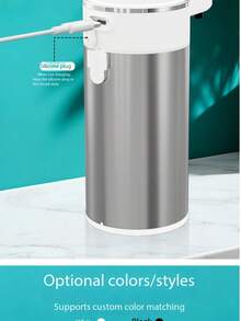 USB Rechargeable, Large Capacity, Long Battery Life]Automatic Sensor, Smart, Soap Dispenser, Bathroom, Kitchen, Toilet, Hand Soap Dispenser, Smart Touchless, No Installation - B - View 6