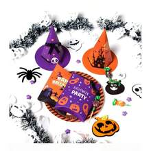 Funny Halloween Witch Hat Shaped Candy Packaging Box, Colorful Cartoon Gift Box For Trick Or Treat - Multicolor - View 8