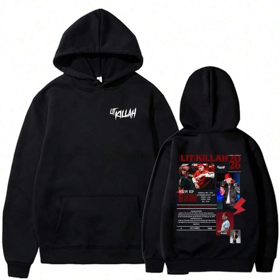 Women Sweatshirts & Hoodies - Hitam - View 1