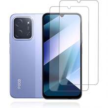 2pcs High Definition Tempered Glass Screen Protector For POCO F8 Pro /F8 Ultra, Supports Fingerprint Unlock, Anti-Fall, Anti-Scratch, Bubble-Free Curved Screen Protector - Clear - View 5