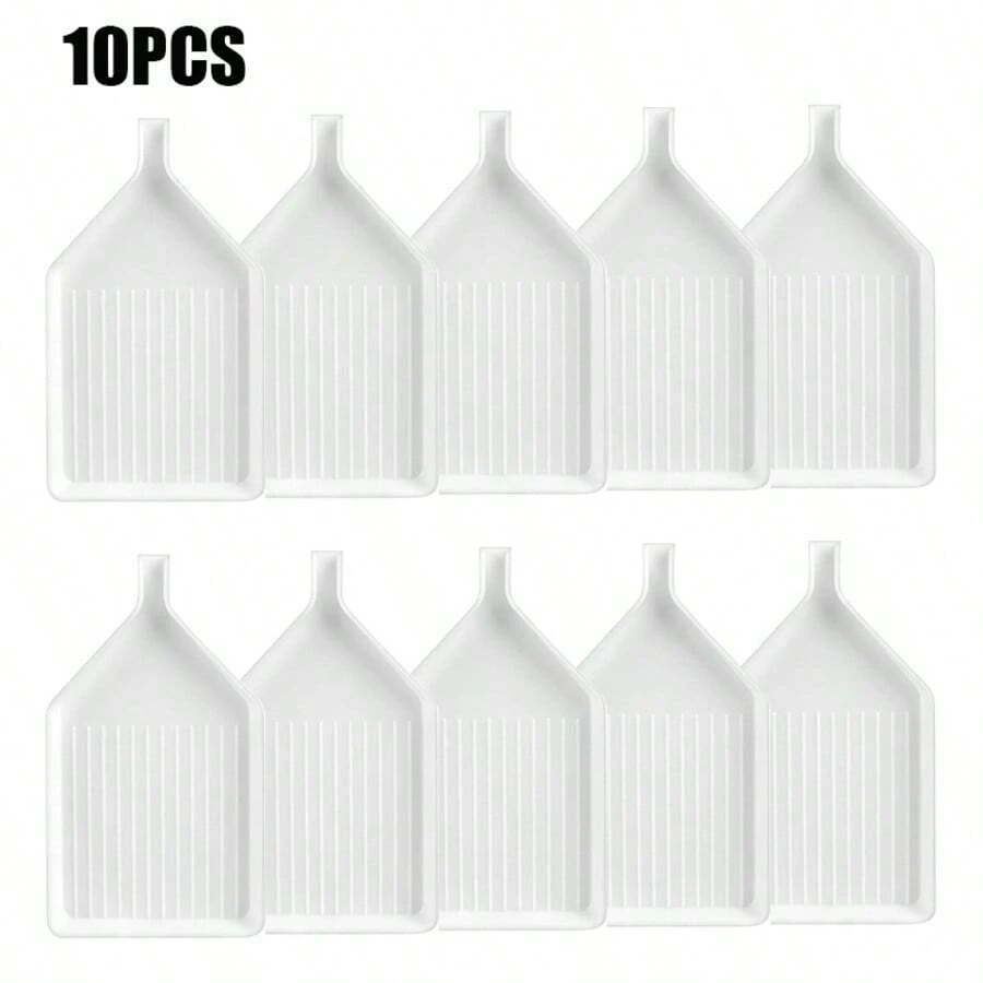 1/10pcs Plastic Diamond Painting Trays, Diamond Painting Beads Sorting Tray, DIY Art Handmade Diamond Painting Tools Accessories, Diamond Beads Storage Tray - A - View 1