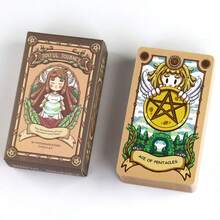 Joyful Journey Tarot Cards 78pcs 10*6cm English Version Divination Fate Reading Casual Card Game Birthday Gift Party Entertainment Beginner Collection - Multicolor - View 6