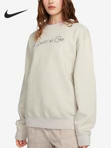 Nike Authentic Baru Unisex Breathable Casual Crew Neck Printed Sweatshirt FD8761-072 - FD8761-072 - View 1