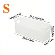 1/2pcs Kitchen Wall-Mounted Storage Box, Cabinet Door Hanging Storage Rack, Drill-Free Transparent Storage Rack, Cabinet Door Inner Storage Box, Suitable For Kitchen, Bathroom, Bedroom And Office Storage, Kitchen Storage Organization, Kitchen Small Tools - A - View 8
