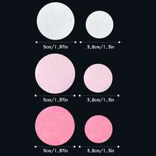 210 قطعة/110 قطعة/100 قطعة مجموعة ديكور كيك من ورق الويفر، زهور ورقية دائرية من الأرز، زهور أوركيد اصطناعية لتزيين الكيك، لوازم ديكور الخبز DIY، مناسبة لحفلات أعياد الميلاد والزفاف والحلويات - متعدد الألوان - مشاهدة 10