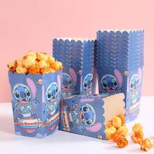 6pcs/12pcs/24pcs Anime Cartoon Theme Party Candy Boxes, Halloween Party Decorations, Theme Party Gift Boxes, Candy And Cookie Boxes, Party Gift Bags, Party Gift Boxes, Suitable For Birthday Party, Candy And Popcorn Box Decorations, Applicable For Christmas Party, Holiday Essential Party Supplies - Multicolor - View 2