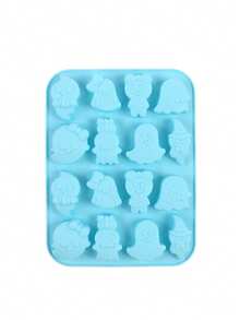 1pc 12 Cavity And 8-Cavity Halloween Cute Ghost Candy Silicone Molds, DIY Baking Chocolate Gummies Ice Pudding Molds, Used For Autumn Halloween Party Dessert Decoration - Multicolor - View 17