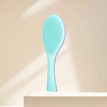 1pc Wet & Dry Anti-Tangle Hair Brush With Scalp Massage Function, Gentle Detangling Tool For Curly, Straight, Thick And Fine Hair, Styling Tool | Portable, Suitable For Daily And Travel Use, Makes Hair Smooth And Shiny, Best Gift For Christmas And Halloween - / - View 12