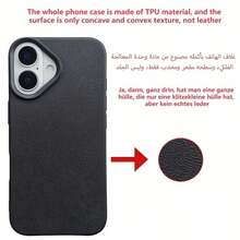 1件 TPU材質 2D復古海軍藍波點蕾絲蝴蝶結圖案手機殼，適用於 iPhone 17 Pro Max/17/16 Pro Max/15/13/12/11/S20 FE/A15/S24/A55/Note 11/Note 12/Note 13 Pro，全包覆防摔軟殼保護套 - 黑色 - 查看 7