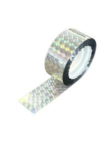 1PC Reflective Bird Deterrent Ribbon, Waterproof Reflective Bird Repellent Strip For Yard, Farm, Orchard, Can Repel , Sparrows, Pigeons, Wild Ducks, Geese - A - View 10