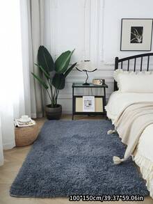 Living Room Rug Soft Fluffy Plush Carpet Bedroom Large Size Plush Rug Non-Slip High Pile Modern Indoor Carpet - Upgrade D35 Gray Long Hair - View 13