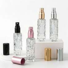 1pc Luxury 5ml Refillable Perfume Bottle, High-End Crystal Rhinestone Perfume Spray Bottle, Suitable For Outings, Shopping, Outdoor Gatherings, Travel, Camping, Running, Cycling, Hiking And Other Activities, Bottom Fill No-Pry Bottle, Leak-Proof And No-Spray Leak, Reusable, Suitable For Room, Bedroom, Daily Use, Perfume Decanting, Perfume Sprayer, Refillable Container - Multicolor - View 17