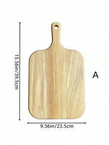 1pc Cutting Board, Chopping Board, Kitchen Cutting Board, Restaurant Cutting Board, Food Cutting Board, Meat Cutting Board, Fruit Cutting Board, Home Cutting Board, Can Be Used As Pizza Board, Cheese Board, Board, Bread And Cookie Board - Beige - View 14