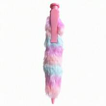 Giant Plush Ballpoint Pen - An Oversized, Fun, Short-Hair Writing Pen With A Soft Fur Design, Perfect As A Creative And Humorous Office Or School Supply Gift. It Features A Comfortable Non-Slip Grip And Is Lightweight And Easy To Carry. - A - View 14