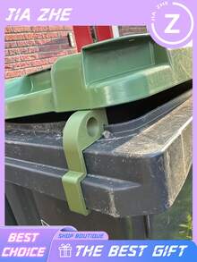 1/2/4/6pcs Trash Can Ventilation Clips - Anti-Insect & Anti-Odor. Improves Air Circulation, Reduces Odor, Prevents Insects From Entering, And Can Be Used As Trash Can Dividers - A - View 2