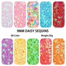 9mm Daisy Sequins Glitter Flakes Sequin Loose Sequins For Slime Filling Art & Phone Case Resin Decor DIY Wedding Decoration Crafts Accessories Sequins 20g - 20 Grams - View 13