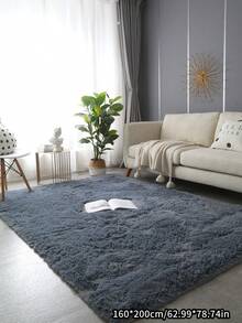 Living Room Rug Soft Fluffy Plush Carpet Bedroom Large Size Plush Rug Non-Slip High Pile Modern Indoor Carpet - Upgrade D35 Gray Long Hair - View 22
